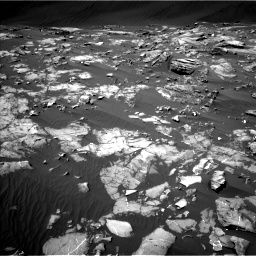 Nasa's Mars rover Curiosity acquired this image using its Left Navigation Camera on Sol 1216, at drive 746, site number 52