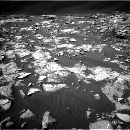 Nasa's Mars rover Curiosity acquired this image using its Left Navigation Camera on Sol 1216, at drive 752, site number 52