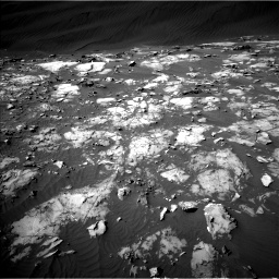Nasa's Mars rover Curiosity acquired this image using its Left Navigation Camera on Sol 1216, at drive 770, site number 52