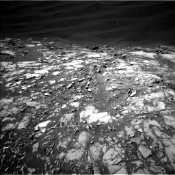 Nasa's Mars rover Curiosity acquired this image using its Left Navigation Camera on Sol 1216, at drive 794, site number 52