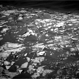 Nasa's Mars rover Curiosity acquired this image using its Left Navigation Camera on Sol 1216, at drive 806, site number 52