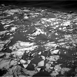 Nasa's Mars rover Curiosity acquired this image using its Left Navigation Camera on Sol 1216, at drive 812, site number 52