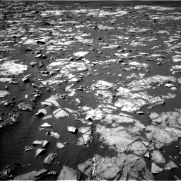 Nasa's Mars rover Curiosity acquired this image using its Left Navigation Camera on Sol 1216, at drive 824, site number 52