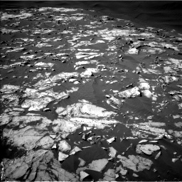 Nasa's Mars rover Curiosity acquired this image using its Left Navigation Camera on Sol 1216, at drive 836, site number 52