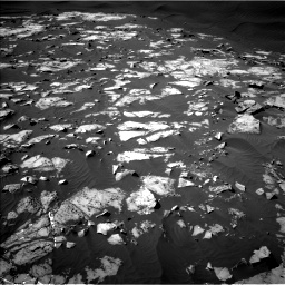 Nasa's Mars rover Curiosity acquired this image using its Left Navigation Camera on Sol 1216, at drive 848, site number 52