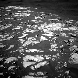 Nasa's Mars rover Curiosity acquired this image using its Left Navigation Camera on Sol 1216, at drive 860, site number 52