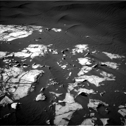 Nasa's Mars rover Curiosity acquired this image using its Left Navigation Camera on Sol 1216, at drive 896, site number 52