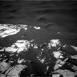 Nasa's Mars rover Curiosity acquired this image using its Left Navigation Camera on Sol 1216, at drive 902, site number 52