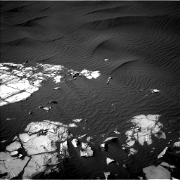 Nasa's Mars rover Curiosity acquired this image using its Left Navigation Camera on Sol 1216, at drive 908, site number 52