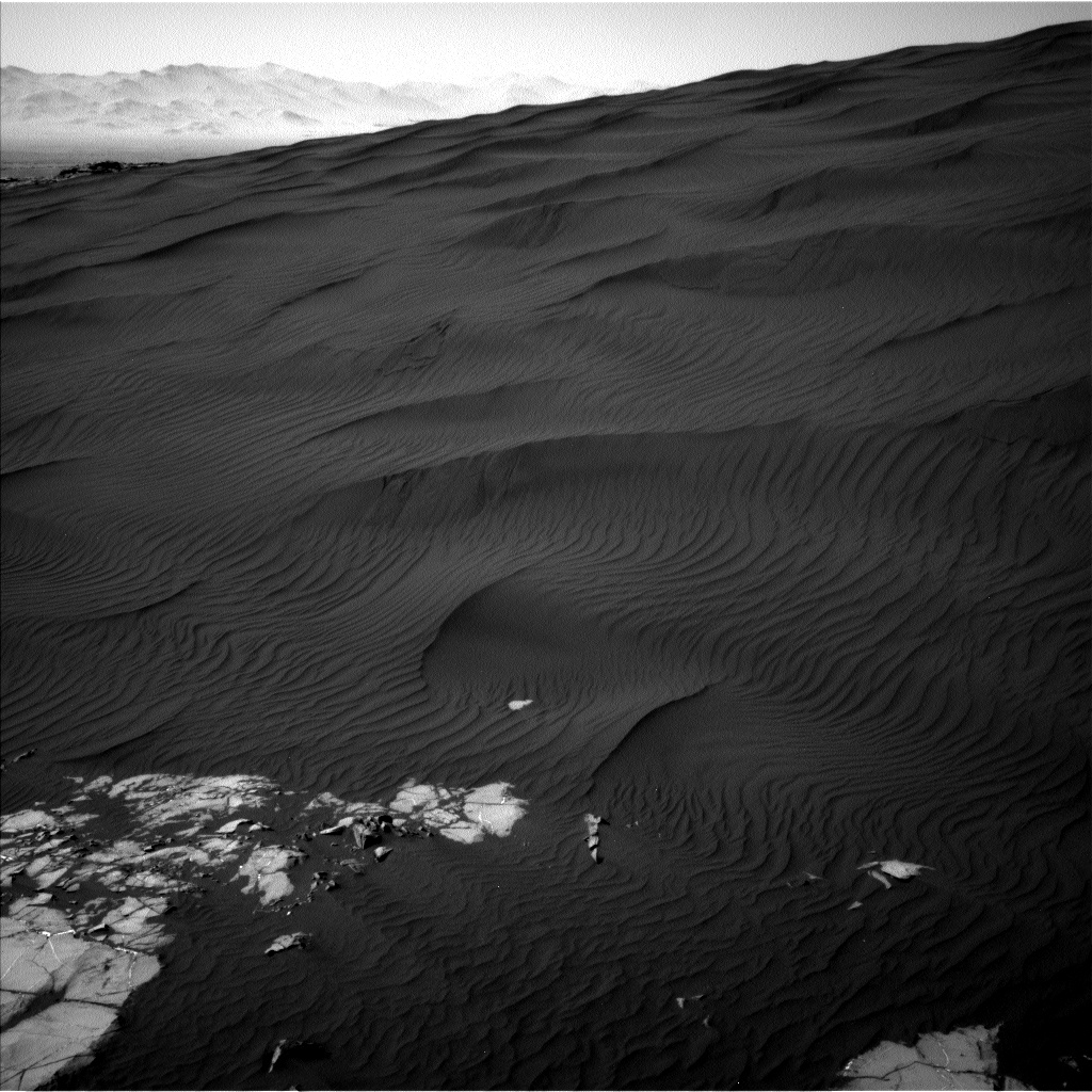 Nasa's Mars rover Curiosity acquired this image using its Left Navigation Camera on Sol 1216, at drive 936, site number 52