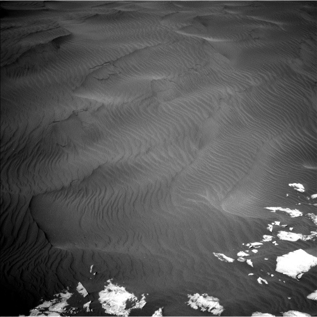 Nasa's Mars rover Curiosity acquired this image using its Left Navigation Camera on Sol 1216, at drive 936, site number 52