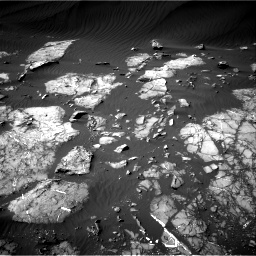 Nasa's Mars rover Curiosity acquired this image using its Right Navigation Camera on Sol 1216, at drive 626, site number 52