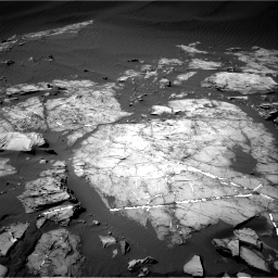 Nasa's Mars rover Curiosity acquired this image using its Right Navigation Camera on Sol 1216, at drive 692, site number 52