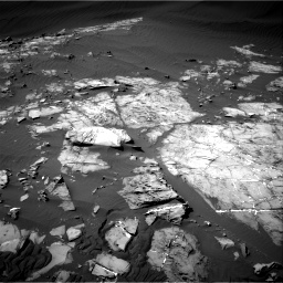 Nasa's Mars rover Curiosity acquired this image using its Right Navigation Camera on Sol 1216, at drive 698, site number 52