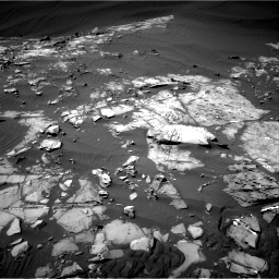 Nasa's Mars rover Curiosity acquired this image using its Right Navigation Camera on Sol 1216, at drive 704, site number 52