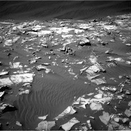 Nasa's Mars rover Curiosity acquired this image using its Right Navigation Camera on Sol 1216, at drive 728, site number 52