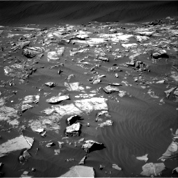 Nasa's Mars rover Curiosity acquired this image using its Right Navigation Camera on Sol 1216, at drive 734, site number 52