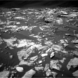 Nasa's Mars rover Curiosity acquired this image using its Right Navigation Camera on Sol 1216, at drive 746, site number 52