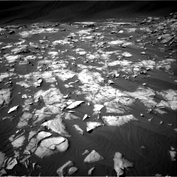 Nasa's Mars rover Curiosity acquired this image using its Right Navigation Camera on Sol 1216, at drive 758, site number 52