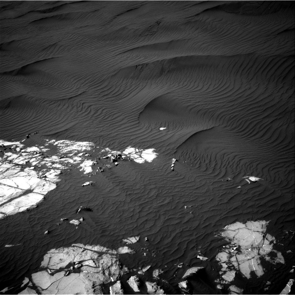Nasa's Mars rover Curiosity acquired this image using its Right Navigation Camera on Sol 1216, at drive 936, site number 52