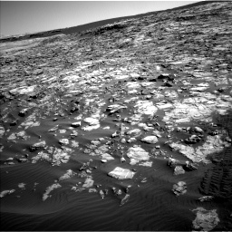 Nasa's Mars rover Curiosity acquired this image using its Left Navigation Camera on Sol 1221, at drive 1008, site number 52