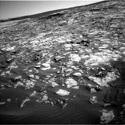 Nasa's Mars rover Curiosity acquired this image using its Left Navigation Camera on Sol 1221, at drive 1014, site number 52
