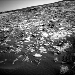 Nasa's Mars rover Curiosity acquired this image using its Left Navigation Camera on Sol 1221, at drive 1020, site number 52
