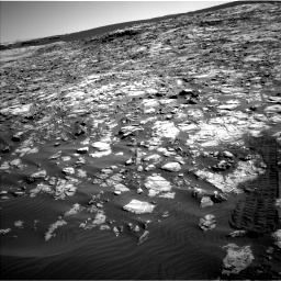 Nasa's Mars rover Curiosity acquired this image using its Left Navigation Camera on Sol 1221, at drive 1026, site number 52
