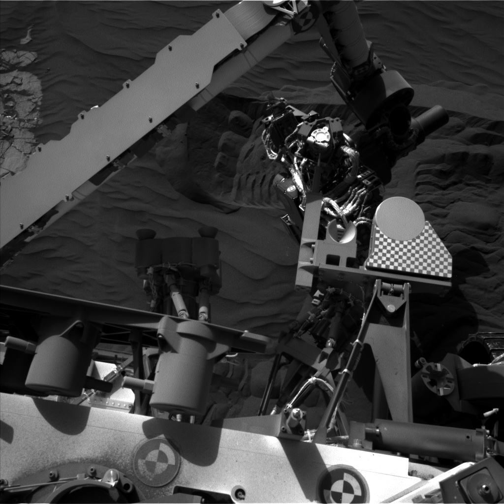 Nasa's Mars rover Curiosity acquired this image using its Left Navigation Camera on Sol 1224, at drive 1162, site number 52