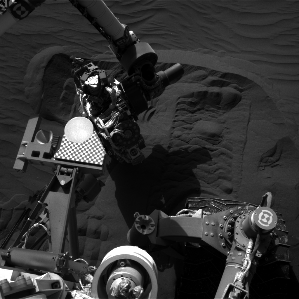 Nasa's Mars rover Curiosity acquired this image using its Right Navigation Camera on Sol 1224, at drive 1162, site number 52