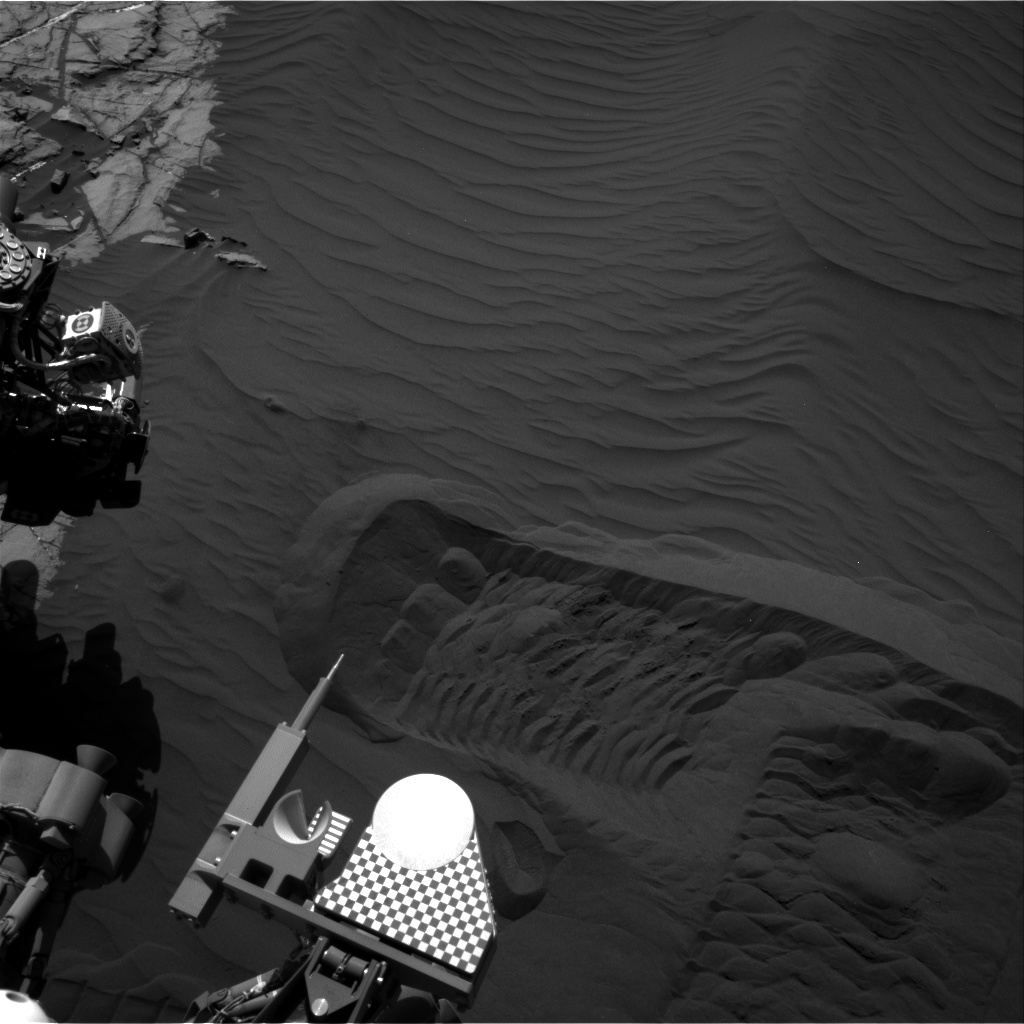 Nasa's Mars rover Curiosity acquired this image using its Right Navigation Camera on Sol 1228, at drive 1162, site number 52