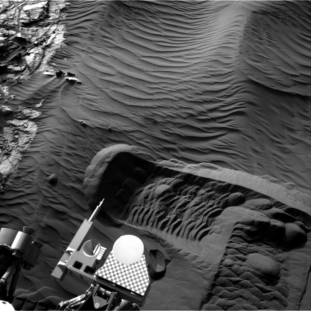 Nasa's Mars rover Curiosity acquired this image using its Right Navigation Camera on Sol 1228, at drive 1162, site number 52