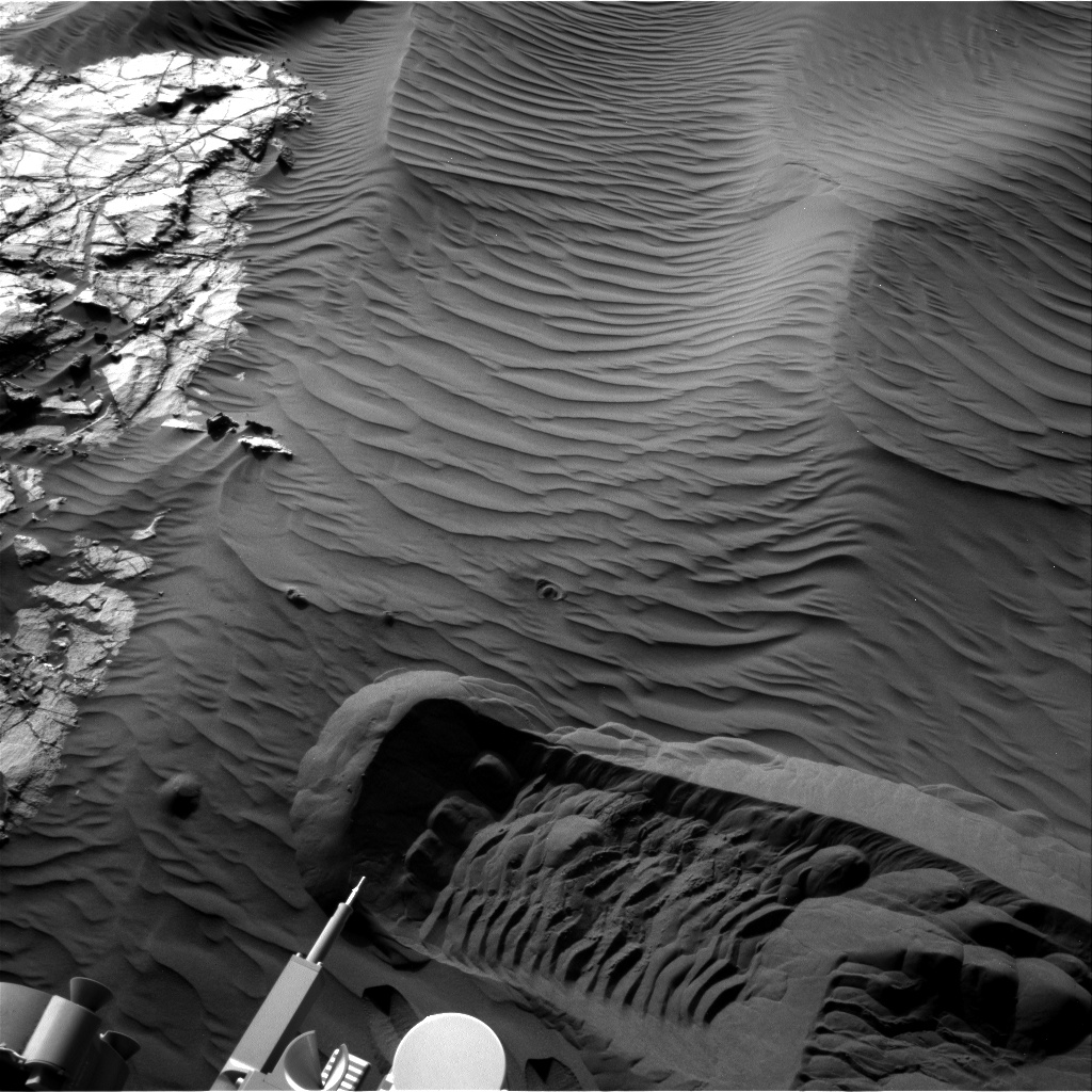 Nasa's Mars rover Curiosity acquired this image using its Right Navigation Camera on Sol 1231, at drive 1162, site number 52