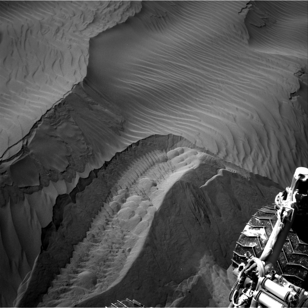 Nasa's Mars rover Curiosity acquired this image using its Right Navigation Camera on Sol 1236, at drive 1162, site number 52