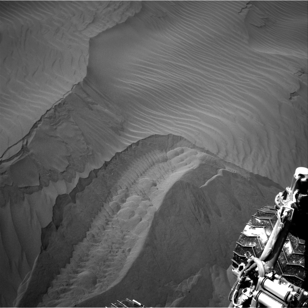 Nasa's Mars rover Curiosity acquired this image using its Right Navigation Camera on Sol 1237, at drive 1162, site number 52