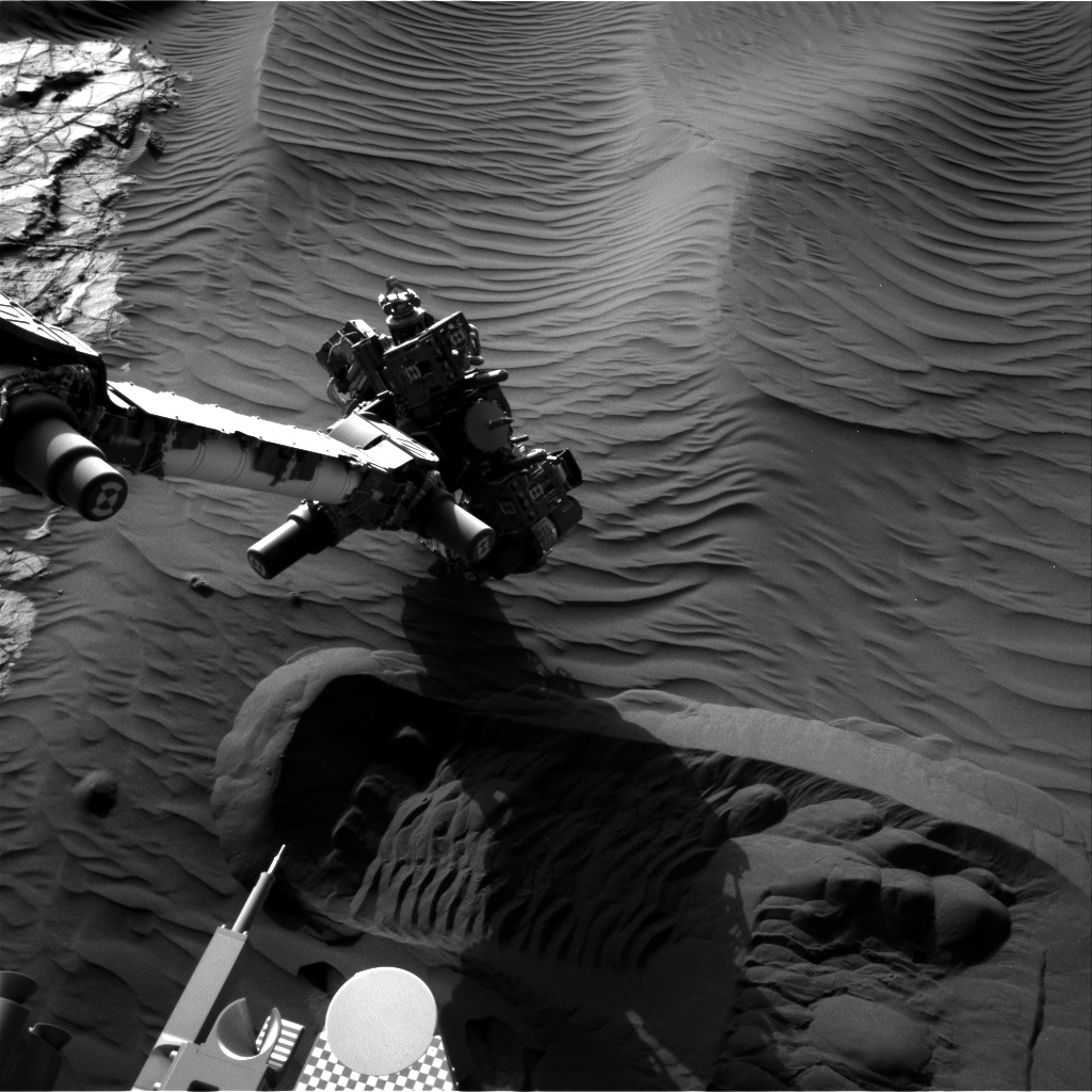 Nasa's Mars rover Curiosity acquired this image using its Right Navigation Camera on Sol 1241, at drive 1162, site number 52