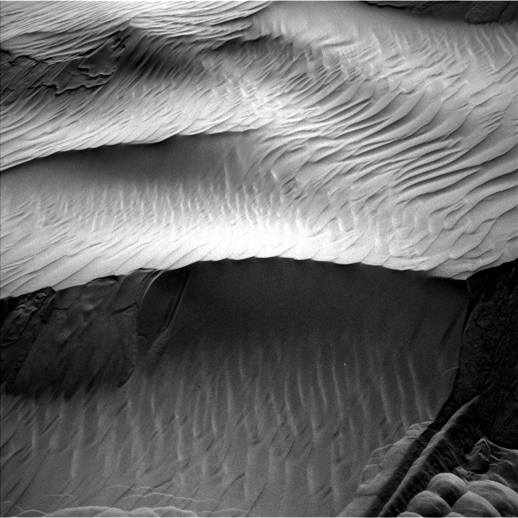 Nasa's Mars rover Curiosity acquired this image using its Left Navigation Camera on Sol 1242, at drive 1162, site number 52