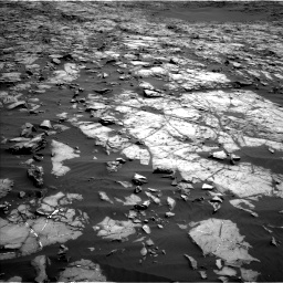 Nasa's Mars rover Curiosity acquired this image using its Left Navigation Camera on Sol 1243, at drive 1174, site number 52