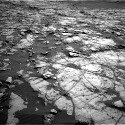 Nasa's Mars rover Curiosity acquired this image using its Left Navigation Camera on Sol 1243, at drive 1186, site number 52