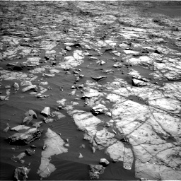 Nasa's Mars rover Curiosity acquired this image using its Left Navigation Camera on Sol 1243, at drive 1186, site number 52