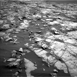 Nasa's Mars rover Curiosity acquired this image using its Left Navigation Camera on Sol 1243, at drive 1198, site number 52