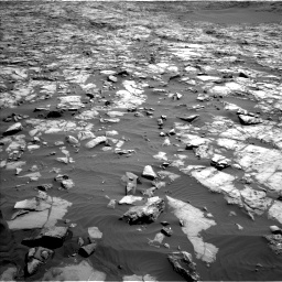 Nasa's Mars rover Curiosity acquired this image using its Left Navigation Camera on Sol 1243, at drive 1216, site number 52