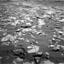 Nasa's Mars rover Curiosity acquired this image using its Left Navigation Camera on Sol 1243, at drive 1222, site number 52
