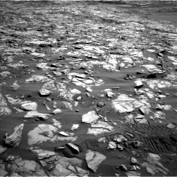 Nasa's Mars rover Curiosity acquired this image using its Left Navigation Camera on Sol 1243, at drive 1234, site number 52