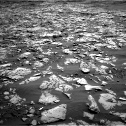 Nasa's Mars rover Curiosity acquired this image using its Left Navigation Camera on Sol 1243, at drive 1246, site number 52