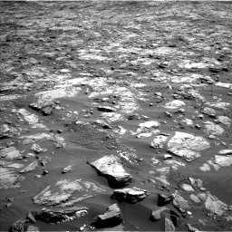Nasa's Mars rover Curiosity acquired this image using its Left Navigation Camera on Sol 1243, at drive 1276, site number 52
