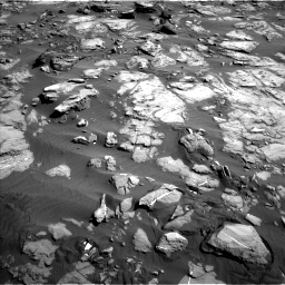 Nasa's Mars rover Curiosity acquired this image using its Left Navigation Camera on Sol 1243, at drive 1312, site number 52