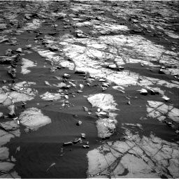 Nasa's Mars rover Curiosity acquired this image using its Right Navigation Camera on Sol 1243, at drive 1168, site number 52