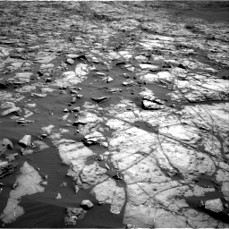 Nasa's Mars rover Curiosity acquired this image using its Right Navigation Camera on Sol 1243, at drive 1186, site number 52