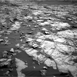Nasa's Mars rover Curiosity acquired this image using its Right Navigation Camera on Sol 1243, at drive 1204, site number 52